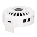 Pikkukuva 2 / 8: Matkapuhelimen jäähdytin LZF10 Semiconductor Refrigeration Phone Cooling Stand Fan RGB-värikkäällä valolla pelaamiseen (valkoinen perusmalli)