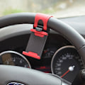 Miniatyrbillede 5 af 5: Universal Bilrat Telefonholder Elastisk Cradle Mount Håndfri GPS Stativ