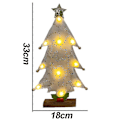 Miniatyrbilde 2 av 5: Bordplate LED Juletre, Lysende Juletre for Skrivebord