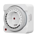 Miniatyrbillede 3 af 8: Timer-stikkontakt, mekanisk, 24 timer, 15 minutters intervaller, automatisk nedtællingsudtag, timer til elcykel, EU-stik, 230V