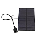 Pikkukuva 8 / 8: 1,5 W 5 V monokiteinen piisiru DIY aurinkopaneelit USB-liitännällä Joustava miniaurinkopaneeli