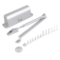 Miniatyrbillede 1 af 8: Justerbar hydraulisk dobbelttrins hastighedsdørlukker til envejsåbning
