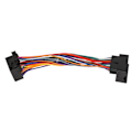 Miniatyrbillede 4 af 4: PQ Forlængerkabel Adapter 40 Pins Universal Stabil Ydeevne Bilradio Ledningsnet 23cm / 9.06in