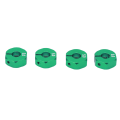 Miniatyrbilde 7 av 8: 4 stk 12 mm Hjul Hex Drive Hub Adapter Combiner Coupler med stiftskruer RC Car Reservedeler for 1/10 RC CarGreen