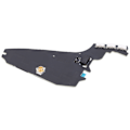 Miniatyrbillede 2 af 8: Front Landing Gear Reparation Tripod Antennebræt til FPV Combo Drone Reparation Tilbehør Venstre Foran