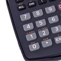 Miniatyrbillede 5 af 8: Videnskabelig lommeregner To linjers display Brøkberegning Automatisk nedlukning 12-bit funktionsberegner til studerende Mørkeblå (Nær sort)