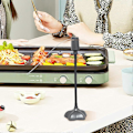 Miniatyrbillede 2 af 5: Bordplade Fluespinner | Blød Fluevifte | Multifunktionel Mad Fluevifte Til Udendørs Terrasse Hjemmefest Picnic ZD.16 Hvid