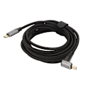 Miniatyrbild 6 av 8: 90 graders USB C-kabel 4K 60Hz stödjer PD100W Typ C 3.1 Gen2 Full Function USB C snabbladdningskabel för Steam Deck 300cm/118.1in