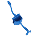 Miniatyrbild 6 av 8: Aluminiumlegering Hand Squeezer Citron Citrus Juicer Manuell Fruktpress Squeezer Extractor VerktygBlå