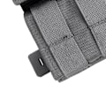 Miniatyrbilde 7 av 8: Militært tilbehørsveske med Molle-innlegg, matte- og nylonduk, multifunksjonell belteveske for utendørs bruk, grå