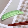 Pikkukuva 5 / 5: Kasvismuotoiset keraamiset syömäpuikon set - Japanilaistyyliset syömäpuikot, lepolusikan haarukkapidike (6 kpl:n pakkaus)
