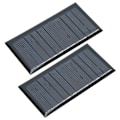Pikkukuva 6 / 8: 2 kpl aurinkokennoa 0,5 W 5,5 V polykiteinen piisiru aurinkokennolevy DIY-projektiin