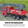 Miniatyrbild 3 av 6: Fjärrkontroll Brandbil Leksak Hög Simulering Brandbil Billeksak för småbarn Barn Pojkar