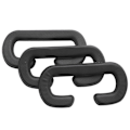Miniatyrbillede 1 af 5: Til Htc Vive Cover Pu Læder, skum til Htc Vive Headset Vr Ansigts Pude Cover Bundle, let at rengøre Zekai