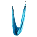 Miniatyrbilde 3 av 8: Anti Gravity Aerial Yoga Fitness Hengende Flying Inversion Swing Sling Hengekøye (Himmelblå)