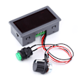 Miniatyrbillede 5 af 6: 6V 12V 24V PWM DC motorhastighedsregulator digitalt display med infrarød fjernbetjening-1 stk.
