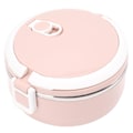 Miniatyrbillede 4 af 8: Termisk madkasse i rustfrit stål, enkelt lag, bærbar isoleret madkasse med sikkerhedsspænde til børn og voksne, pink