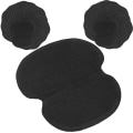 Miniatyrbilde 6 av 8: 60 stk Underarm Armhule Svetteputer Nonwoven Stoff Kjole Klær Underarm Svetteputer Svart