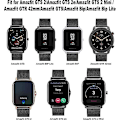 Miniatyrbild 2 av 5: Rostfritt stål vävt watch för Amazfit GTS 2, GTS 2 Mini, Bip, GTS 3, GTS 2e och GTR 40mm