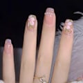 Miniatyrbild 5 av 5: Nagelsticker 5d Utsökt Präglad Nageldekoration Självhäftande Nageldekoration Blomma Snideri Design Akryl Nagel