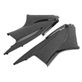 Miniatyrbillede 3 af 8: Side Air Duct Cover Fairing Insert Carbon Fiber Style Fit for Yamaha YZF R6 2003-2005