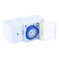 Miniatyrbillede 4 af 8: SUL181h Mekanisk timer 24 timer Quartz Motor Timer Switch Relæ 110~230VAC 16A