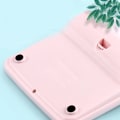 Miniatyrbilde 7 av 8: Desktop-kalkulator Standard 12-siffer Solar og Batteri Dual Power Student Calculator for Office School Home Business Pink