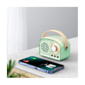 Miniatyrbild 5 av 5: Trådlös Retro Bluetooth Högtalare Radio, Portabel Bluetooth Högtalare för Utomhusbruk Stöder Tws Pairing/u-