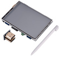 Pikkukuva 3 / 8: 3,5 tuuman HDMI 480 * 320 LCD-kosketusnäyttö akryylikotelolla Raspberry Pi 2/3:lle