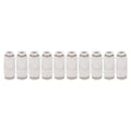 Miniatyrbillede 2 af 8: 10 stk lige reducerende konnektor Quick Release pnuematisk luftslangereduktion Rørfittings WhitePG6-4