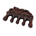 Miniatyrbilde 3 av 8: Meridians Comb Static Free 5 Teeth Head Hodehodebunn Kompositt Tre Massasje Kam for kvinner Menn