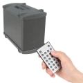 Miniatyrbillede 3 af 8: ABS Remote Control Replacement Controller til B1 Wave Music Multidisc Player System (grå)