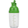 Miniatyrbillede 1 af 5: 200 ml Salatdressing Shaker med Nemt Greb, Lækagesikker Beholder, Universal Sauce Mixer, med Skala Køkkenredskab, 5,5x17cm_SZXM