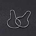 Miniatyrbilde 4 av 5: Rustfrie Metall Dusjgardinringer - 100 stk