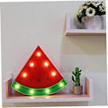 Miniatyrbild 3 av 5: Vattenmelonformad LED-nattlampa för barn, batteridriven sänglampa, dekorativ present för små sovrum