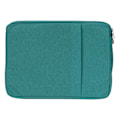 Miniatyrbild 1 av 8: Laptopfodral 15,6 tum 39x29x2cm dubbelskiktsdesign polyester Case för bärbar dator för OS Laptop Pro för HP för DellDark Cyan