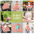 Miniatyrbilde 5 av 5: Multifunksjonell ammeponcho: Det perfekte ammetørkleet