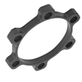 Miniatyrbilde 8 av 8: 100‑110MM terrengsykkel forgaffel Boost Hub Conversion sykkel bremseskive konvertering base