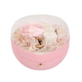 Miniatyrbillede 3 af 8: Hjerteformet smykkeskrin til bryllup med opbevaring af smykker og ringe i rosa
