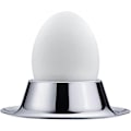 Miniatyrbilde 3 av 5: Eggkopp i rustfritt stål, eggstativ, sett med 6, polert, stablebar