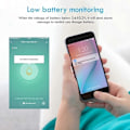 Miniatyrbild 4 av 5: Vattenläckagesensor, Trådlös Zigbee Smart Home Vattenläckagedetektor Vattennedsänkningssensor