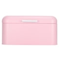 Miniatyrbillede 1 af 8: Pink Iron Brød Container Organizer Giftfri Retro Husholdningskøkken Opbevaringskasse