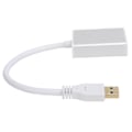 Pikkukuva 4 / 8: USB-liitäntä High Definition Multimedia Interface -sovittimeen, jossa on Drive Extend -näyttölaite, hopea