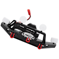 Miniatyrbilde 5 av 8: Frontfanger med LED-lys Elektrisk vinsj og kontroller for Traxxas TRX4/Axial Scx10 II