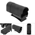 Miniatyrbillede 8 af 8: Holdbar ABS Quick Draw Lommelygte Holster til MOLLE Talje Læsning Taktik Ben Holster (Sort)