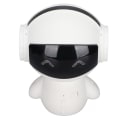 Miniatyrbillede 7 af 8: M10 Robot Smart Bluetooth-højttaler Bærbar Mini Smart Robot-højttaler Support Hukommelseskort Afspilning AUX-indgang MP3-afspilning Hvid