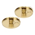 Miniatyrbillede 3 af 8: 2 stk Jern lysestage Metal Home Golden Simple Retro Elegant Desktop Aromaterapi Lysestage