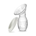 Miniatyrbillede 1 af 5: Manuel Brystpumpe med Strop Combo 4oz/100ml Silikone Brystpumpe Ammepumpe Mælkeopsamler Mælkepumpe 100% Fødevaregodkendt Silikone