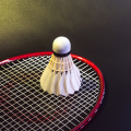 Miniatyrbild 6 av 8: 3st Badminton Small Board Fjädrar Ankfjäder träningsbollar Vindtäta för utomhussporter (Vit)