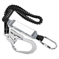 Miniatyrbild 1 av 8: Camnal High Altitude Protective Safety Elastic Buffer Sling Bälte med krok AntiFall Strap